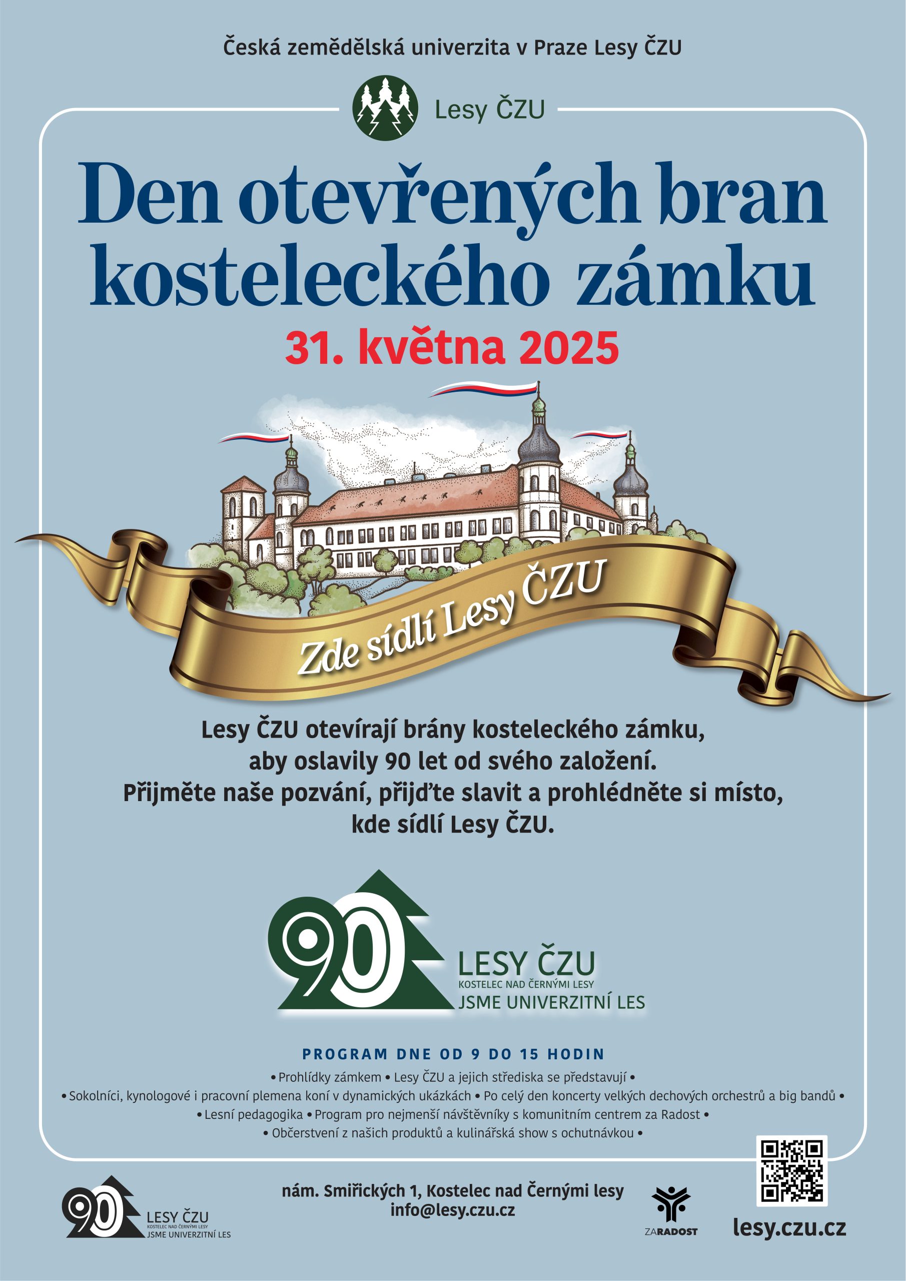 Den otevřených bran kosteleckého zámku 2025